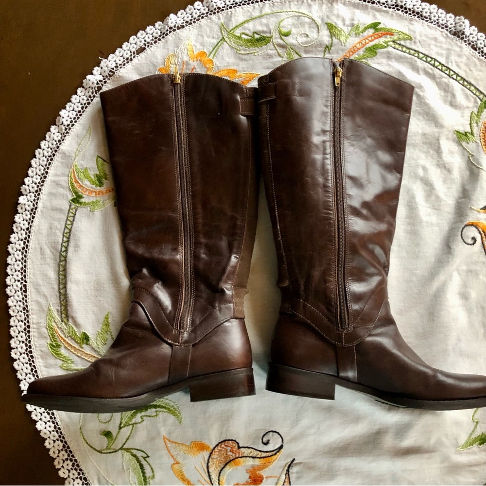 Steven by Steve Madden Sadie Knee High Riding Boot w/Elastic Back. 7.5W - Picture 2 of 16